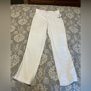 Champro Triple Crown White Men's Baseball Pants Open Bottom